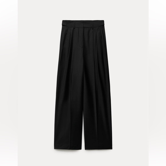 Zara ZW Collection Wool Blend Dress Pants - Picture 2 of 8